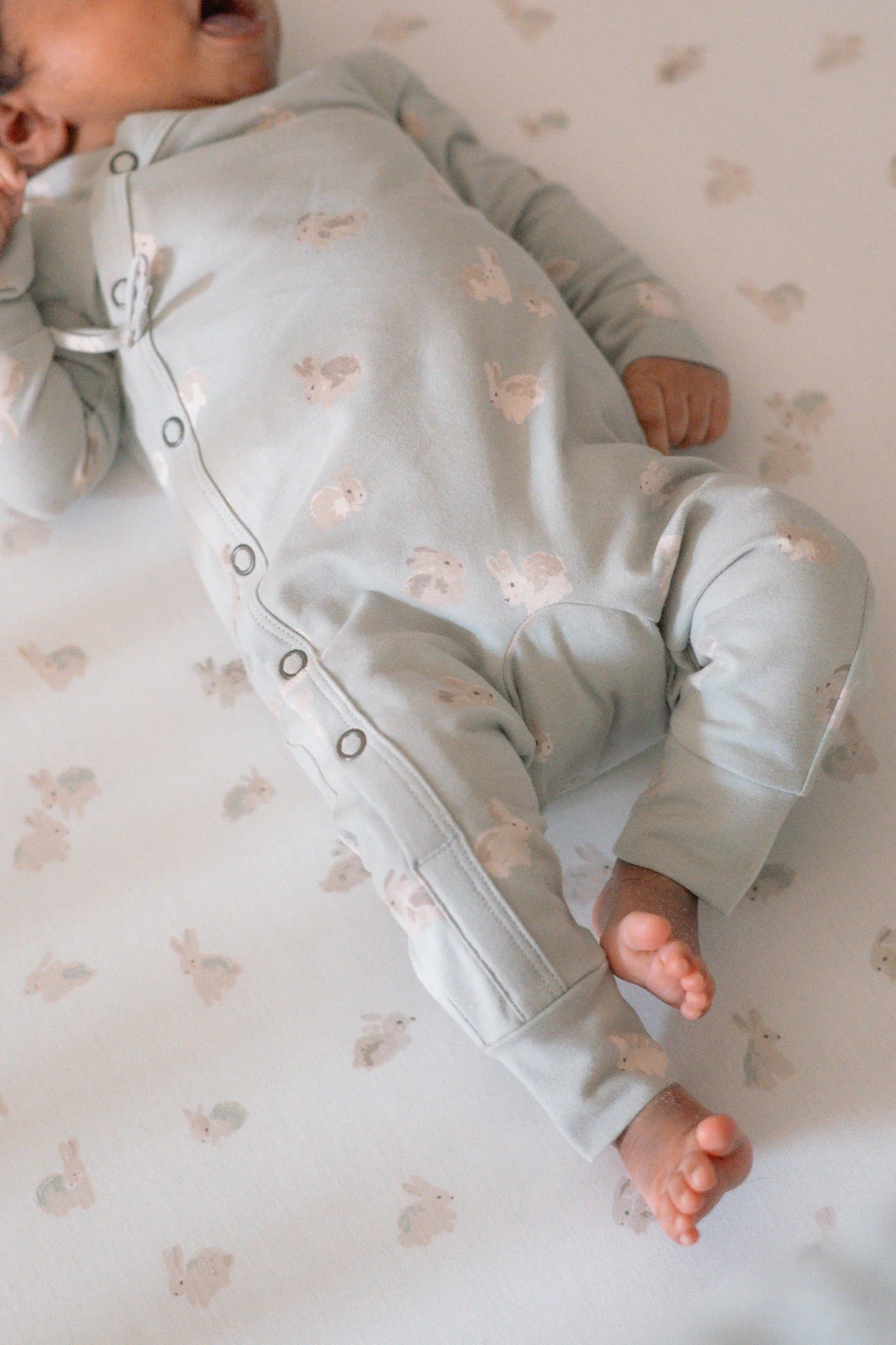 PEHR | The Littles Hoppy Bunny Kimono Romper