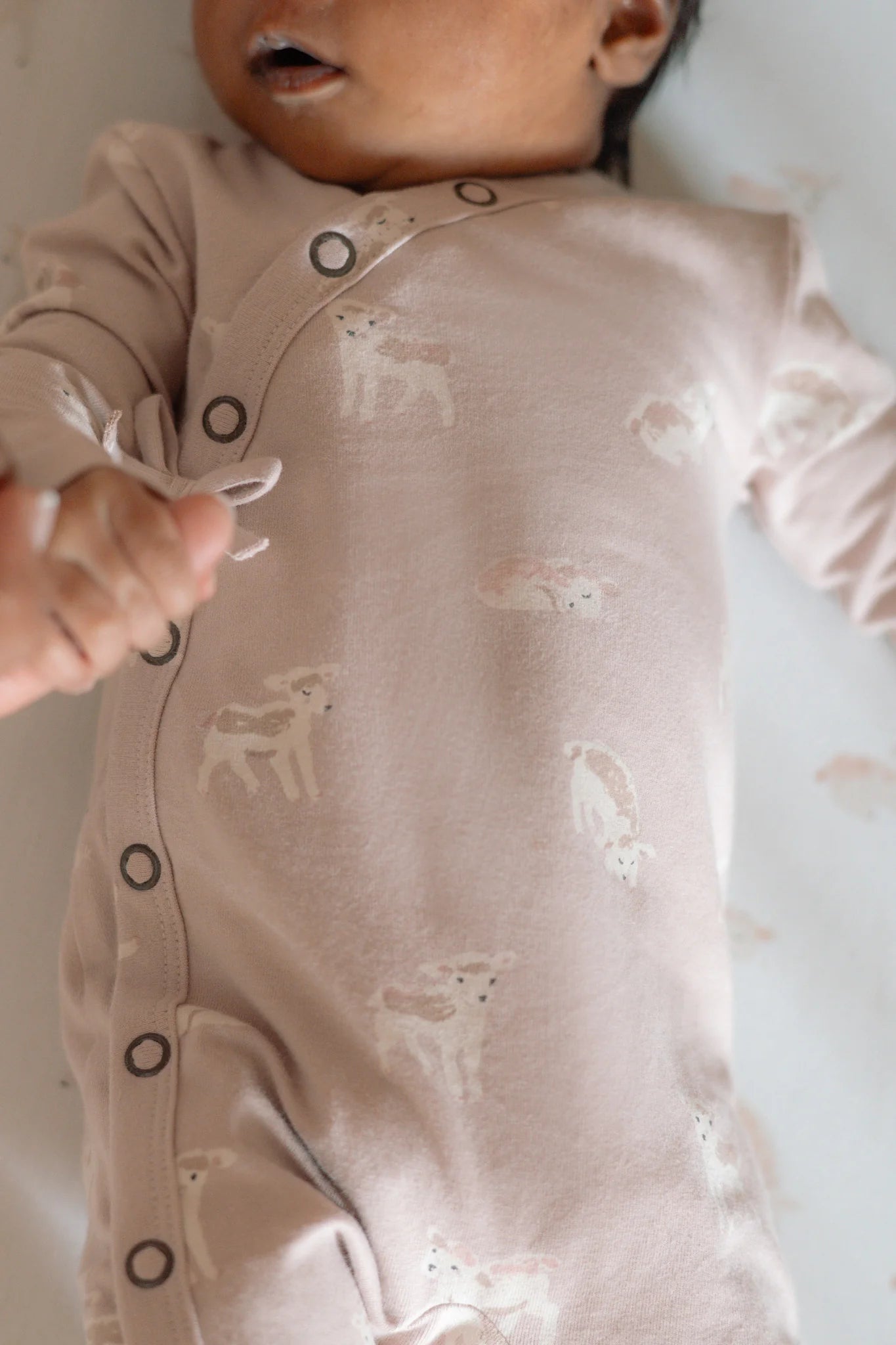 PEHR | The Littles Dear Lamb Kimono Romper