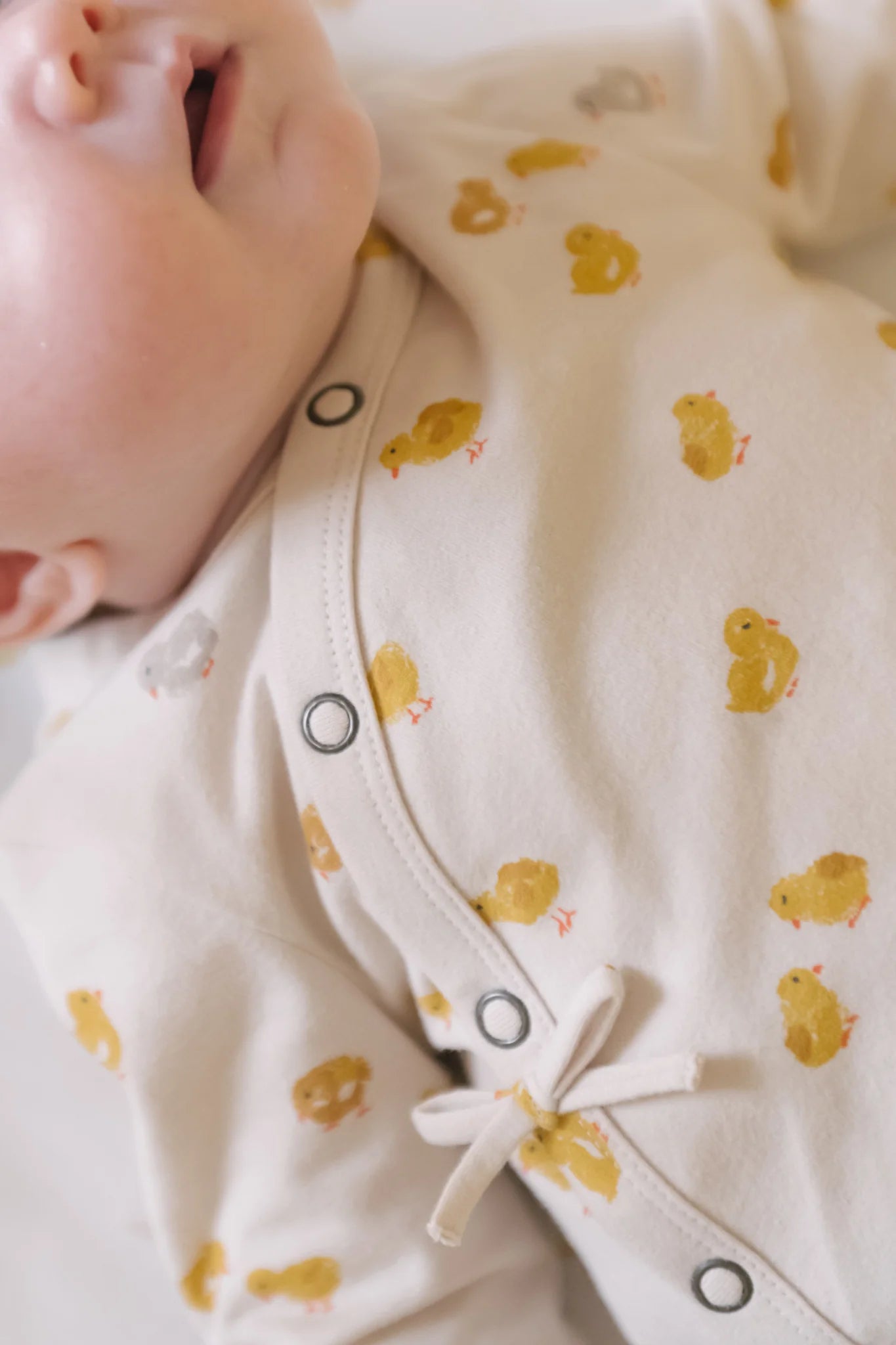 PEHR | The Littles Cheerful Chicks Kimono Romper