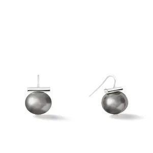 CC & Co. | Sterling Pebble Pearl Earrings - Medium