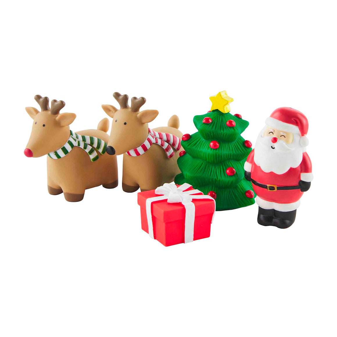 MudPie | Christmas Bath Toy Set