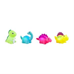 MudPie | Dino Light Up Bath Toy Set