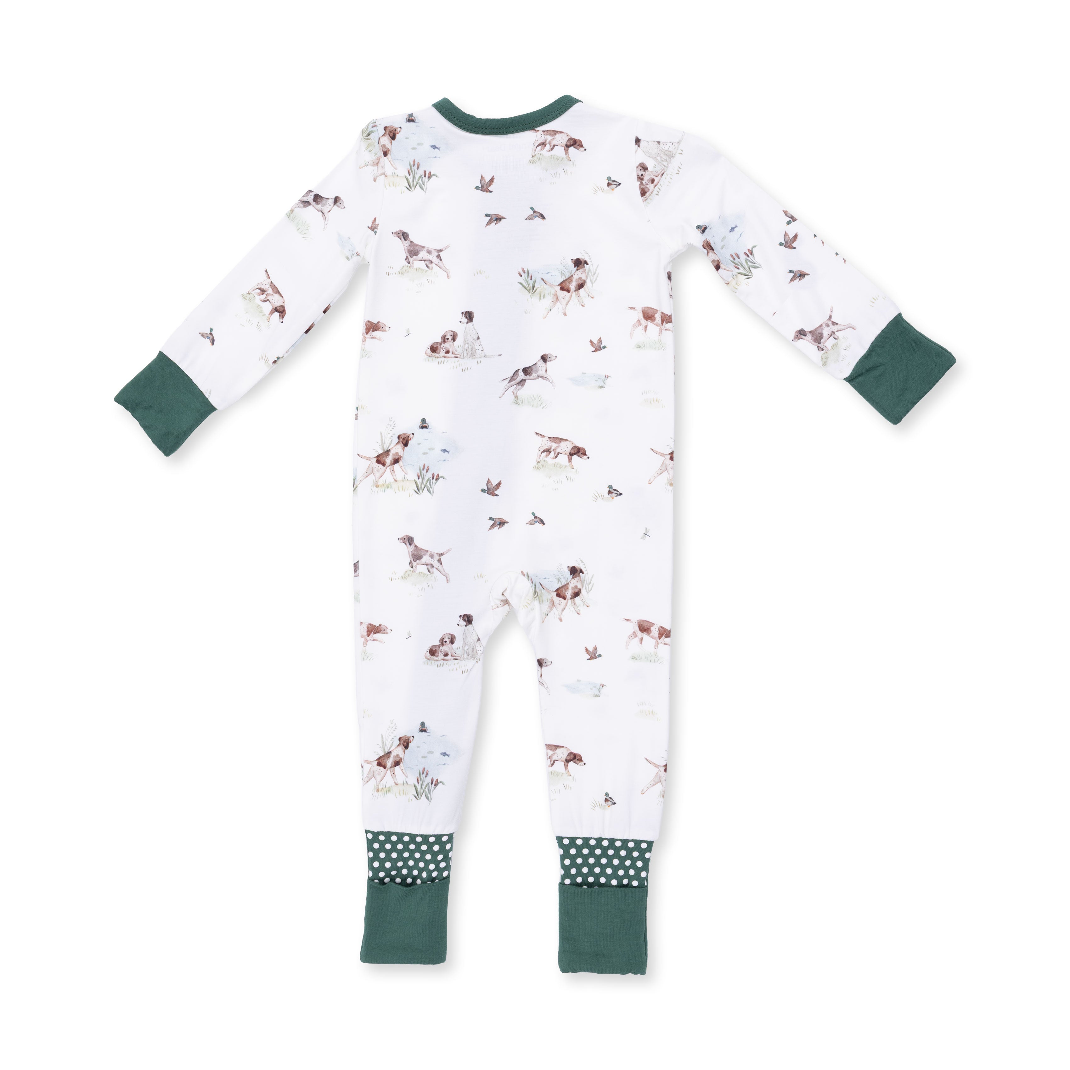 Angel Dear | Pointer Pups and Duck Buddies 2 Way Zippe Footie