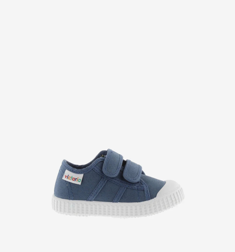 VICTORIA | Canvas Double Strap Sneaker