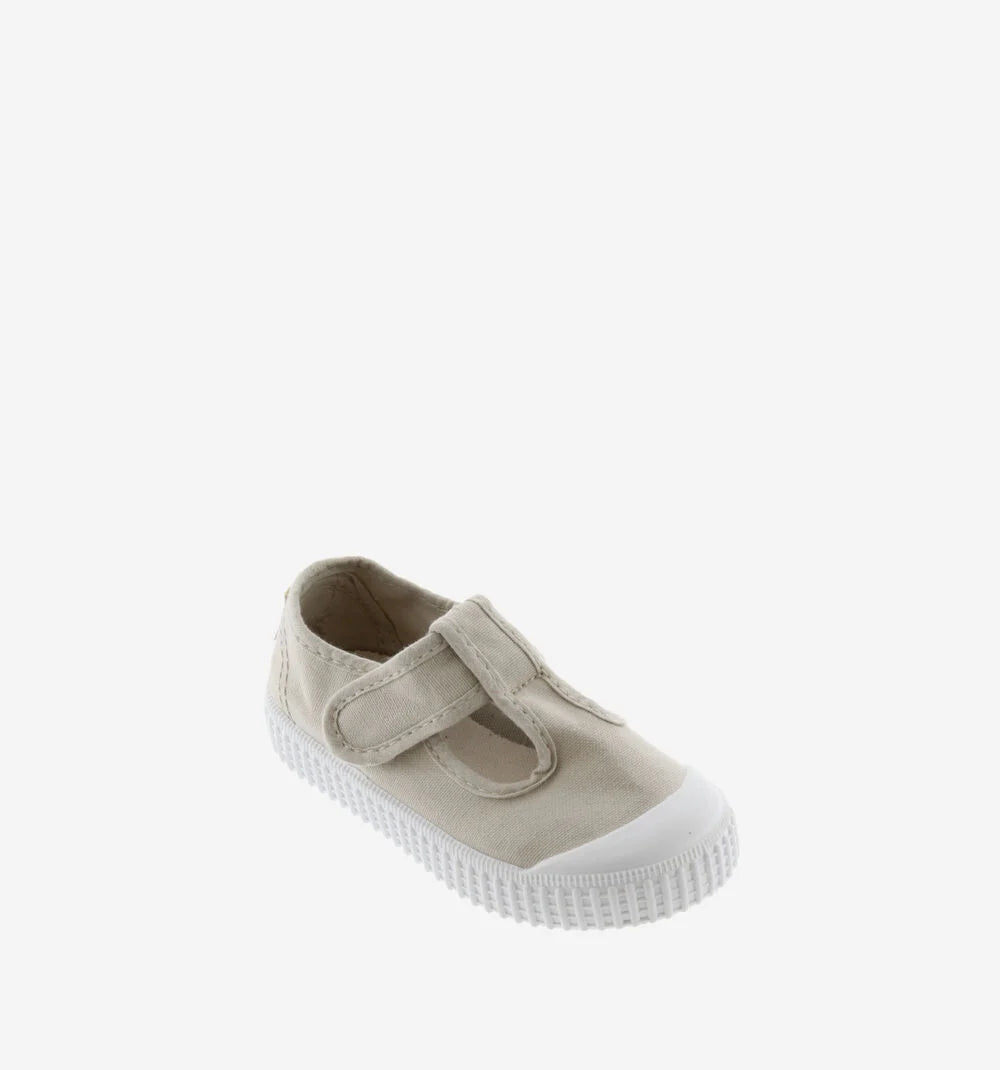 VICTORIA | Canvas T-strap Sneaker