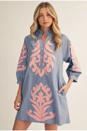 Mila Cornflower Blue Dress Mila Cornflower Blue Dress
