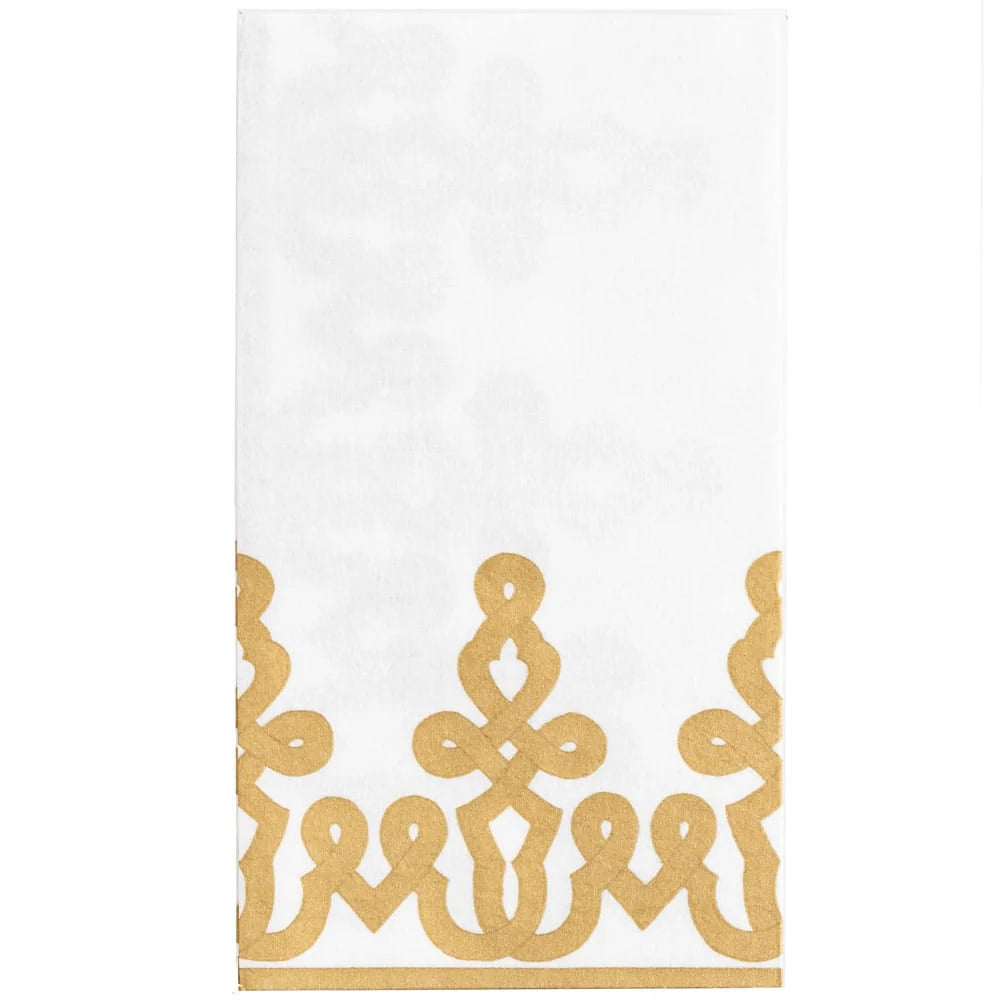 Dessin Passementerie Gold Dinner/Guest  Napkin