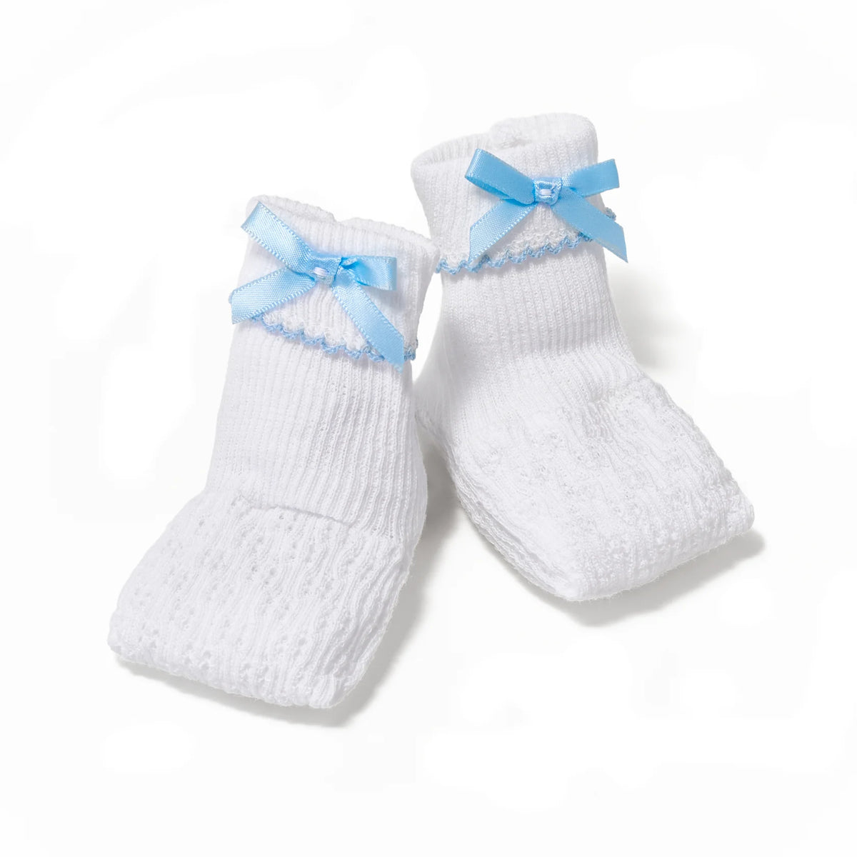 Patyknit Booties with Bow