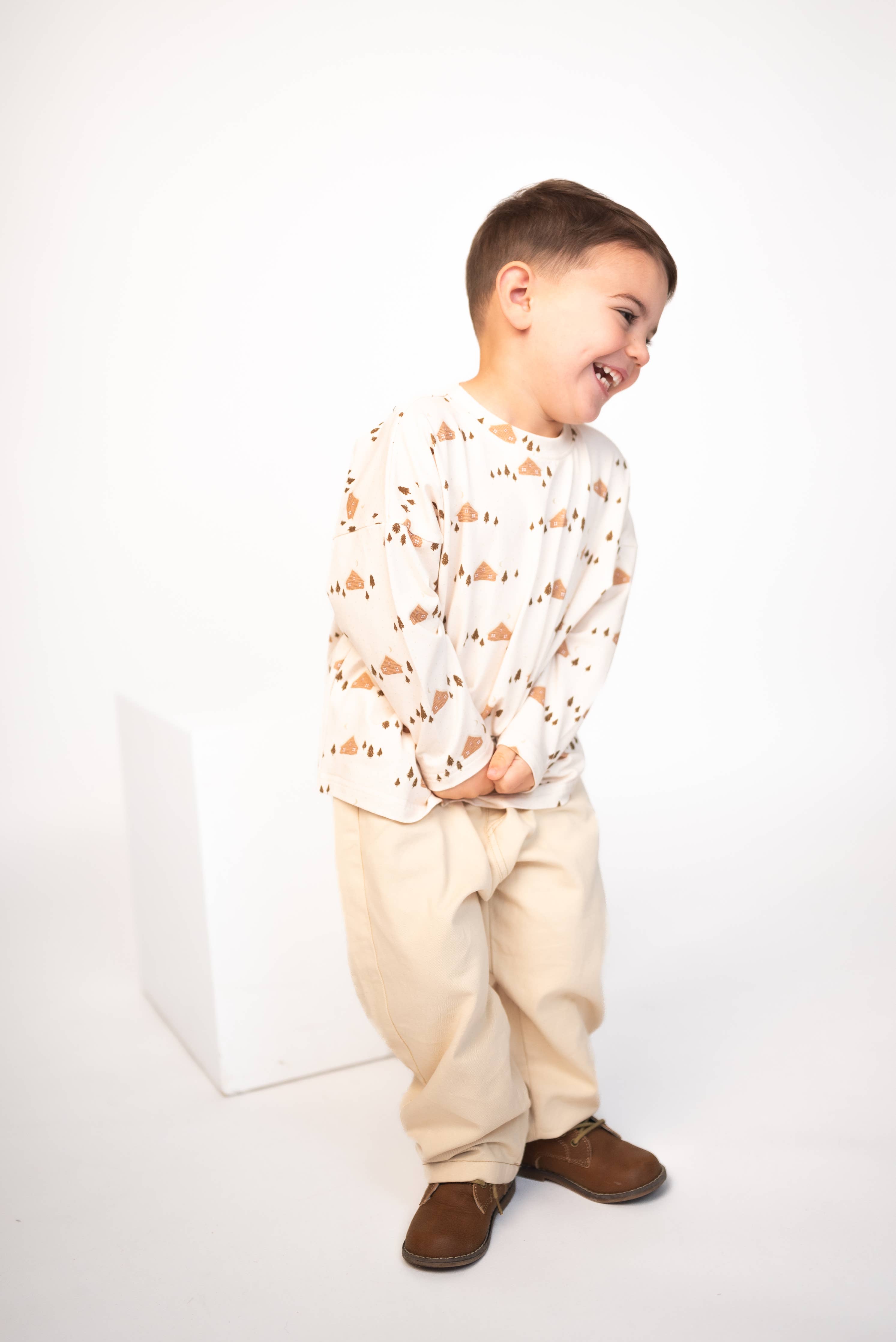 Cozy Cabins Long Sleeve Tee