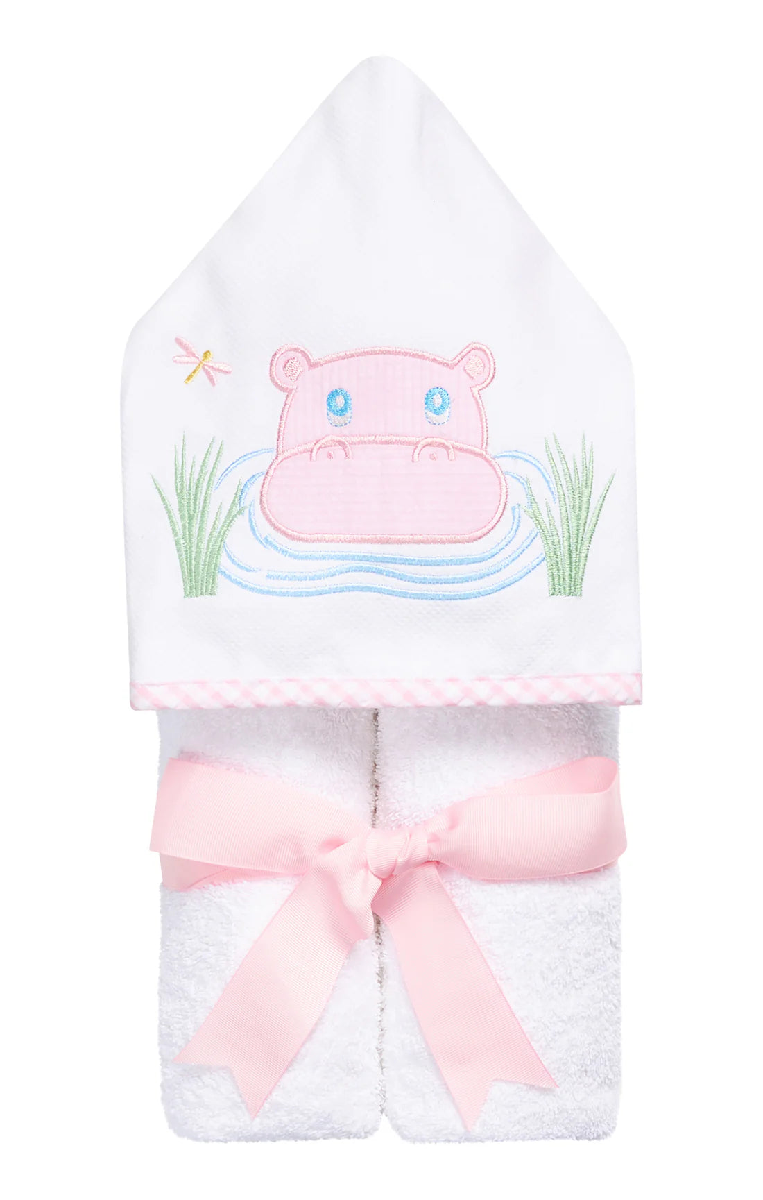 Pink Hippo Everykid Towel