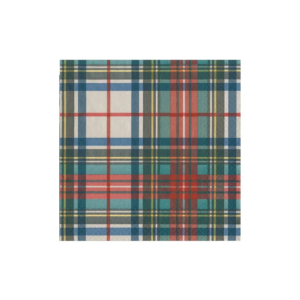 DRESS STEWART TARTAN COCKTAIL NAPKIN