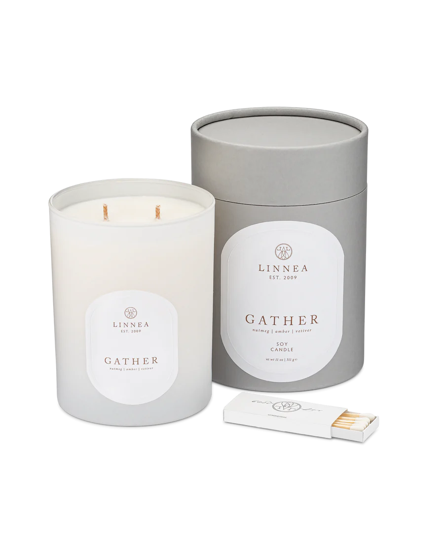 Linnea Noel Large 2-wick Candle