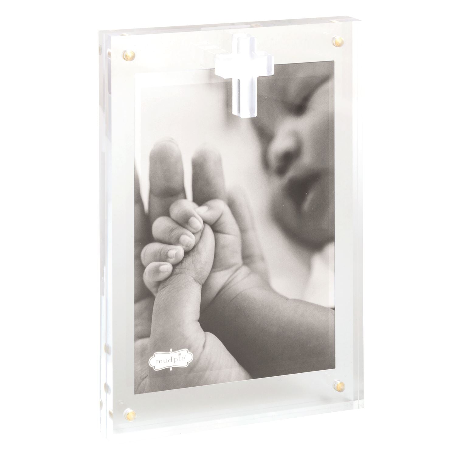 Layered Cross Acrylic Photo Frame