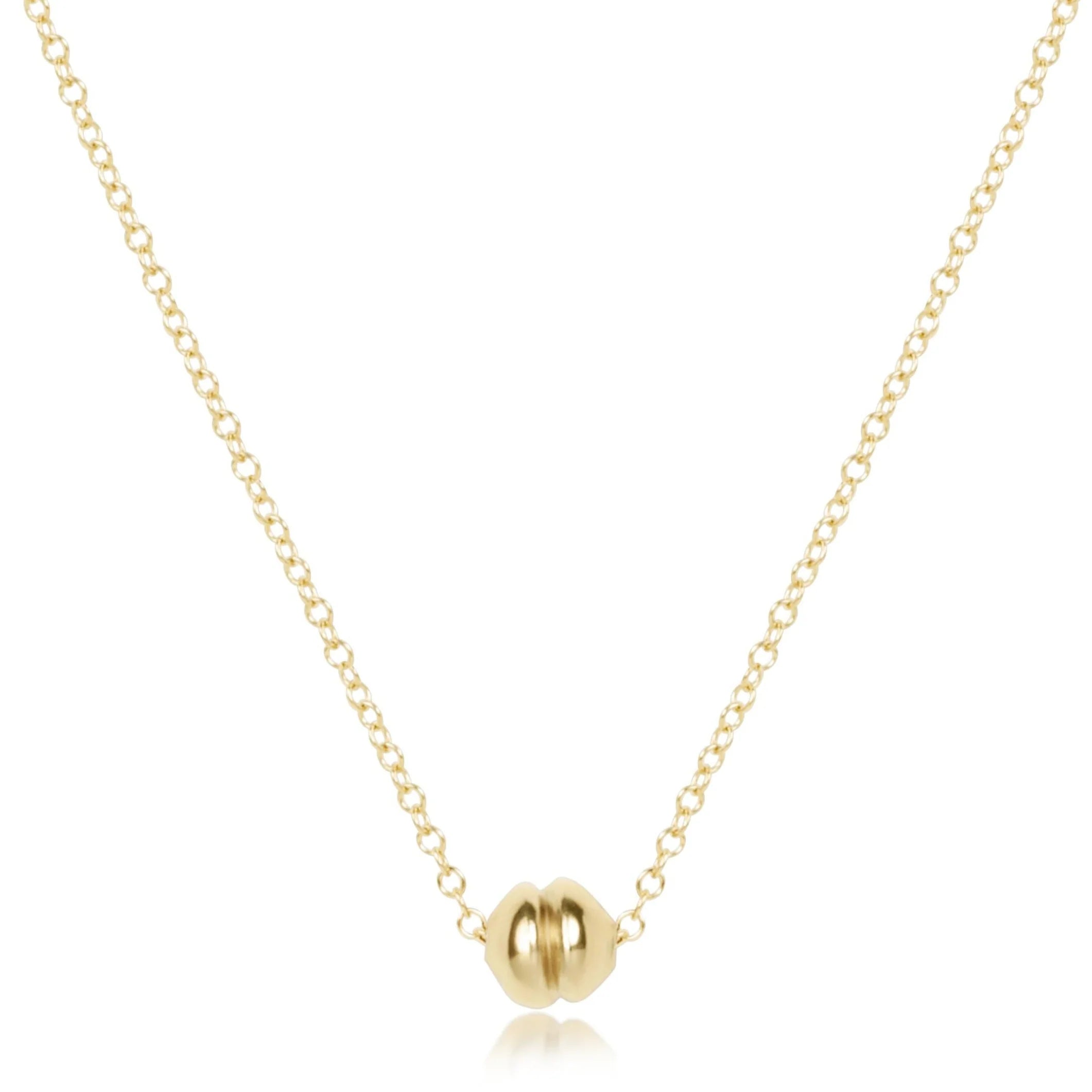 eNewton | 16" Admire Small Gold Necklace