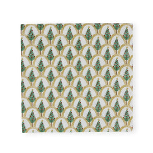 Caspari | Deco Christmas Gold Cocktail Napkin