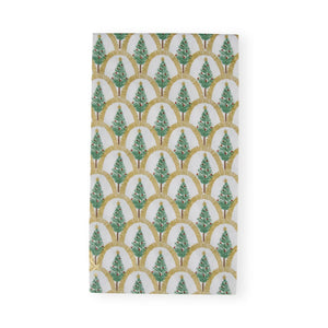 Caspari | Deco Christmas Gold Guest Towel