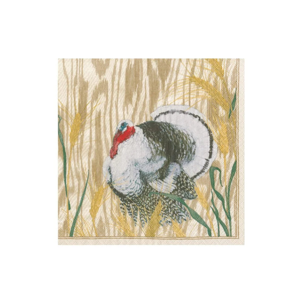 HOMESTEAD TURKEY COCKTAIL NAPKIN