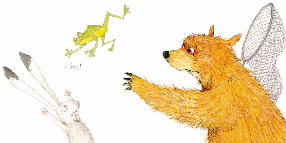Bear & Hare Go Fishing by Emily Gravett