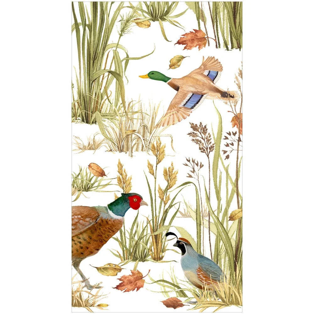 BIRDS OF A FEATHER GUEST TOWEL