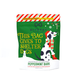 GIVEPET | Peppermint Bark Holiday Dog Treats