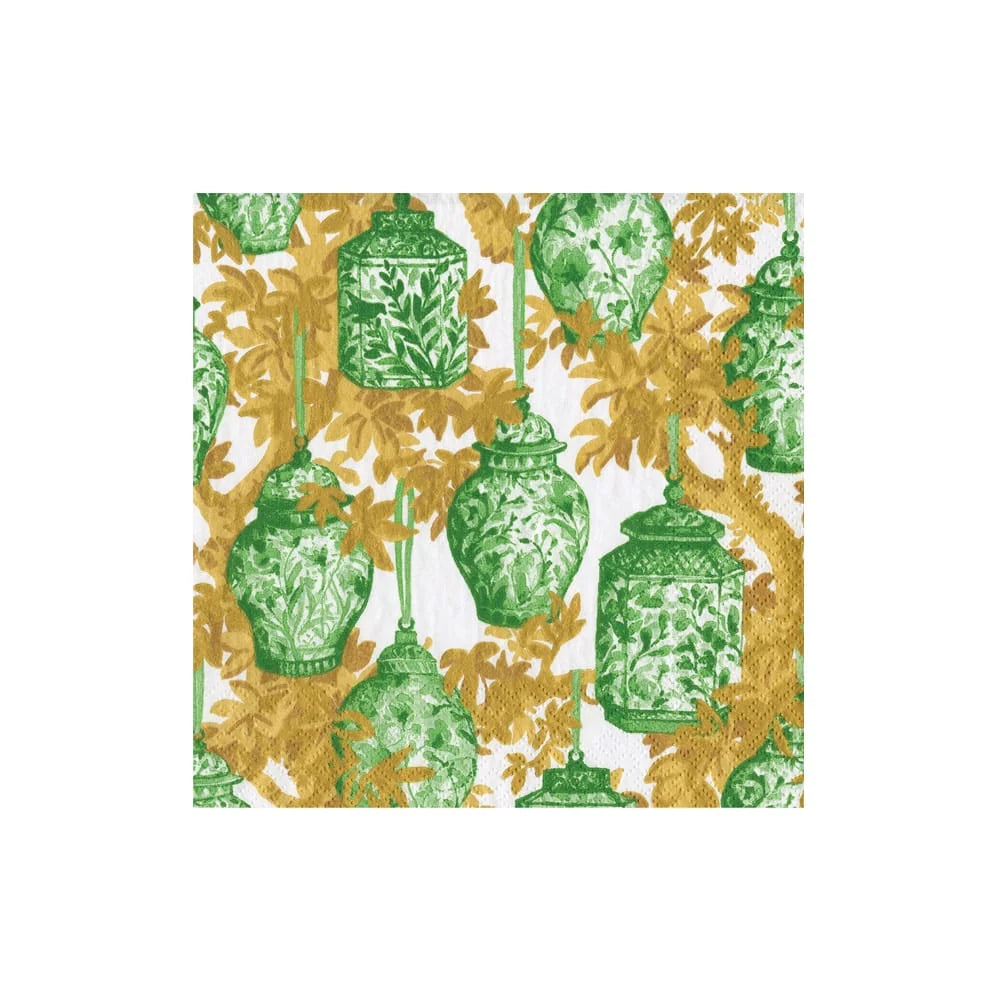 GINGER JARS COCKTAIL NAPKIN