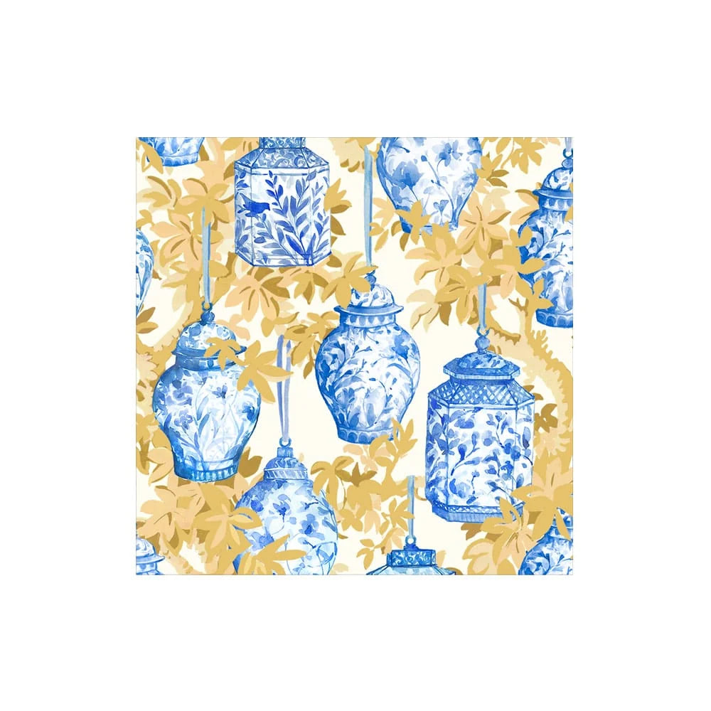 GINGER JARS COCKTAIL NAPKIN