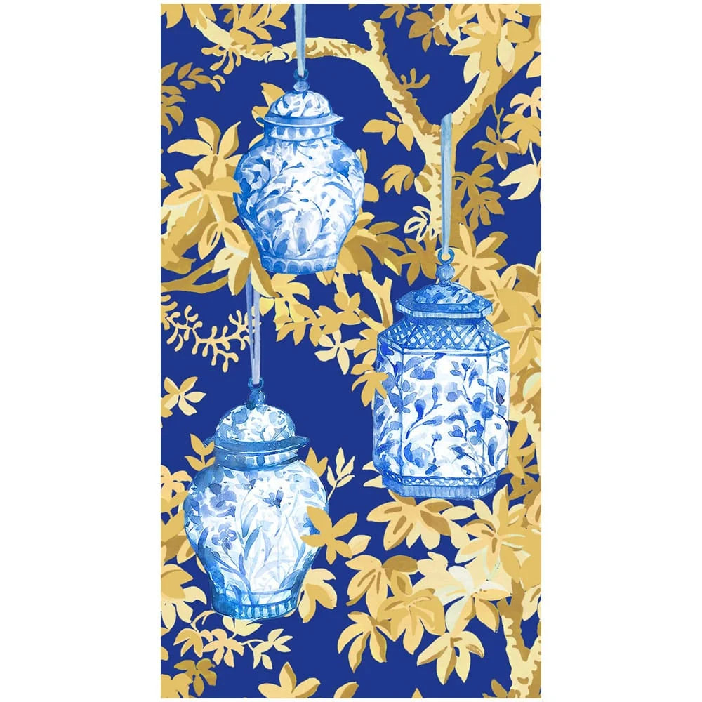 GINGER JARS GUEST TOWEL
