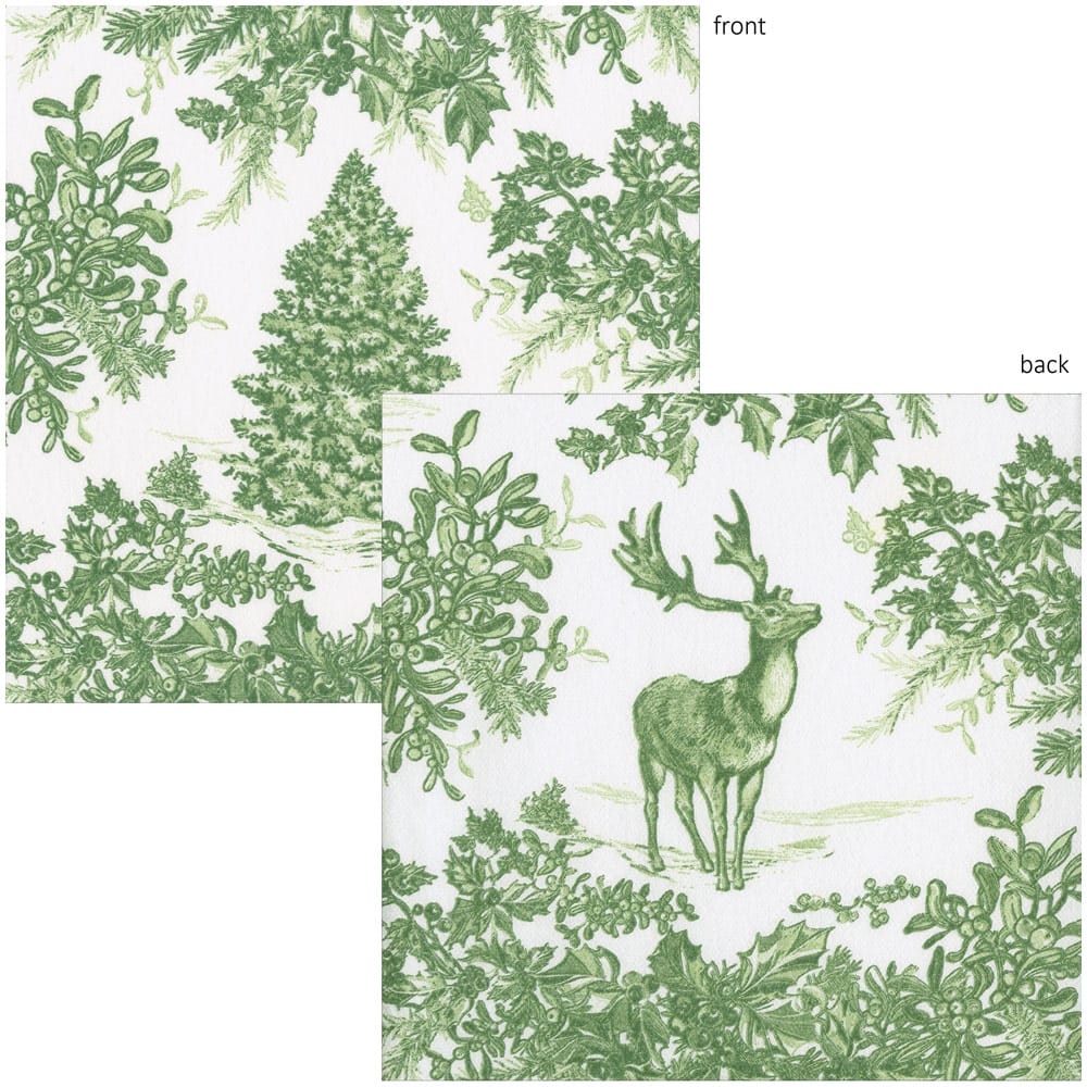 SAGE CHRISTMAS TREE TOILE