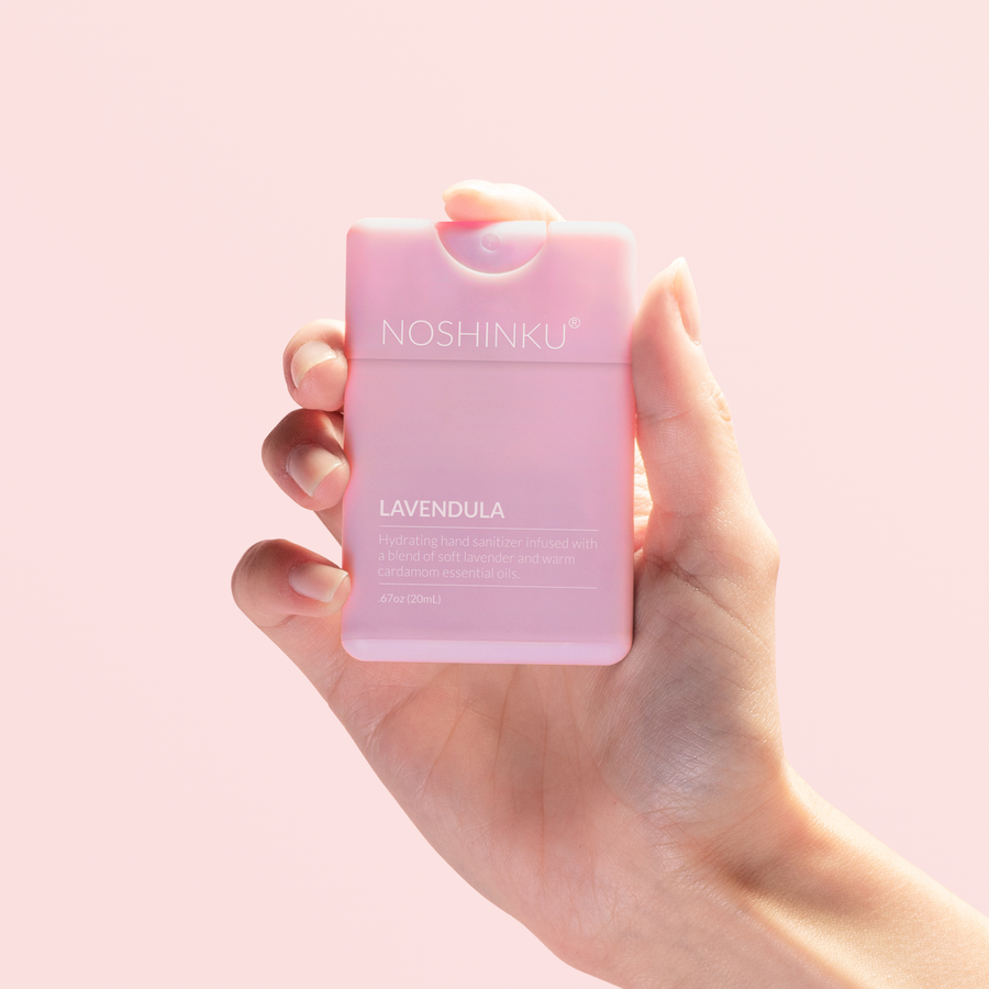 Refillable Lavendula Ultra-Moisturizing Pocket Hand Sanitizer