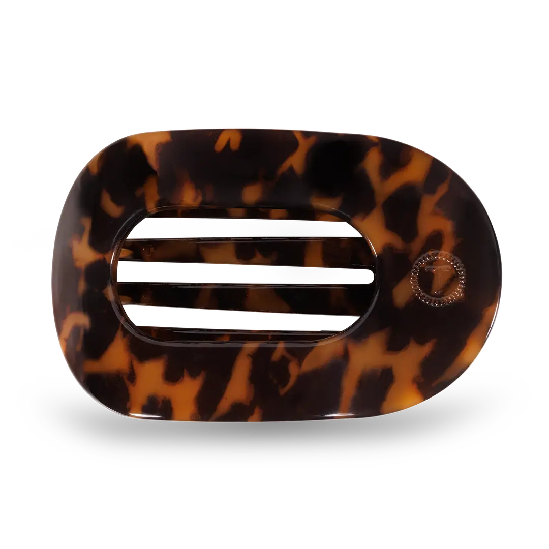 TELETIES | Small Flat Round Hair Clip