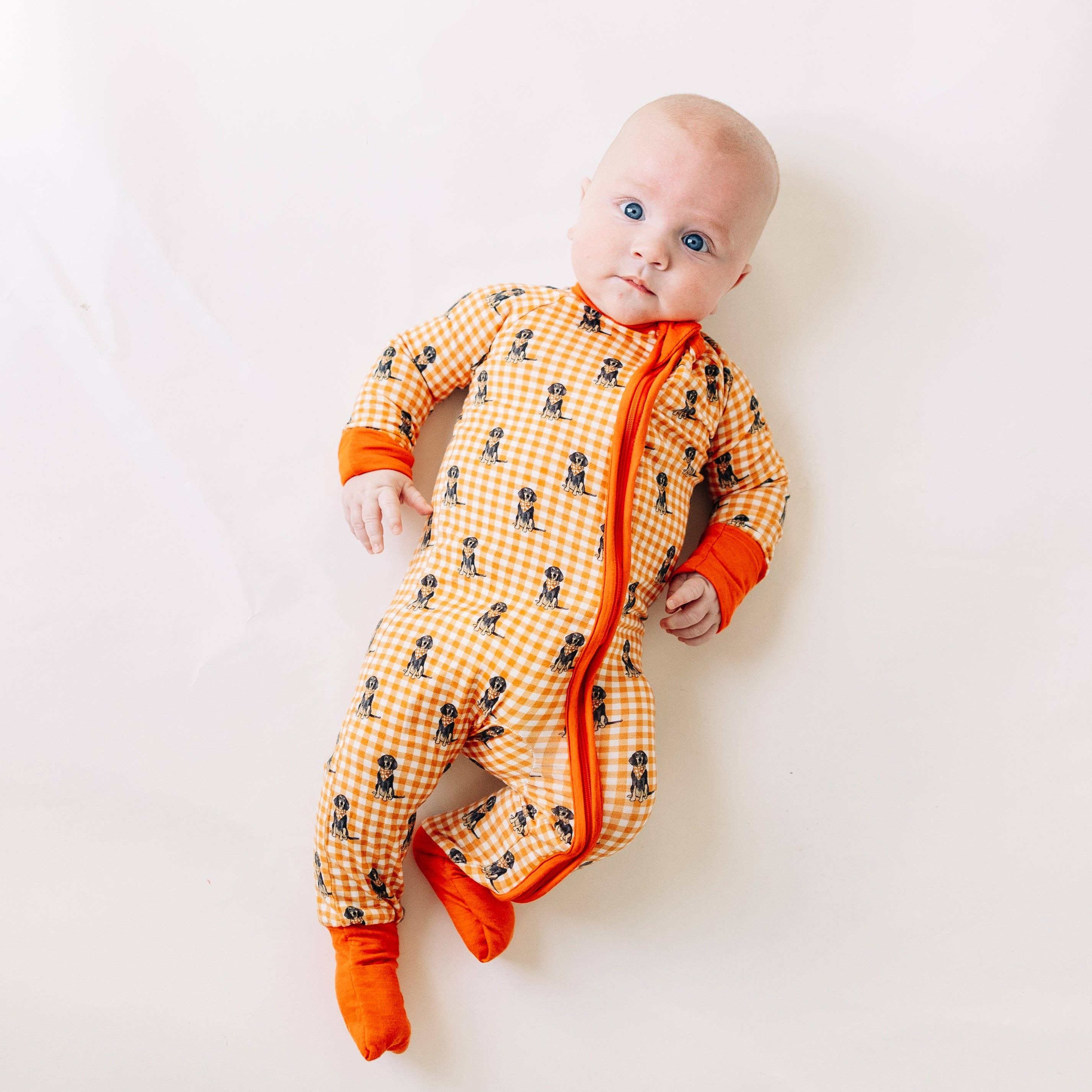 Bluetick Coonhound Stripe Unisex Kids Pajamas