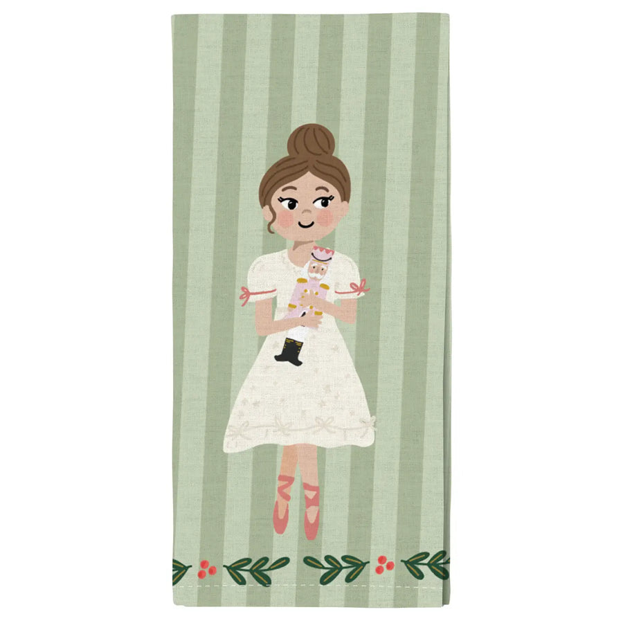 The Nutcracker Characters Christmas Tea Towel Set of 4