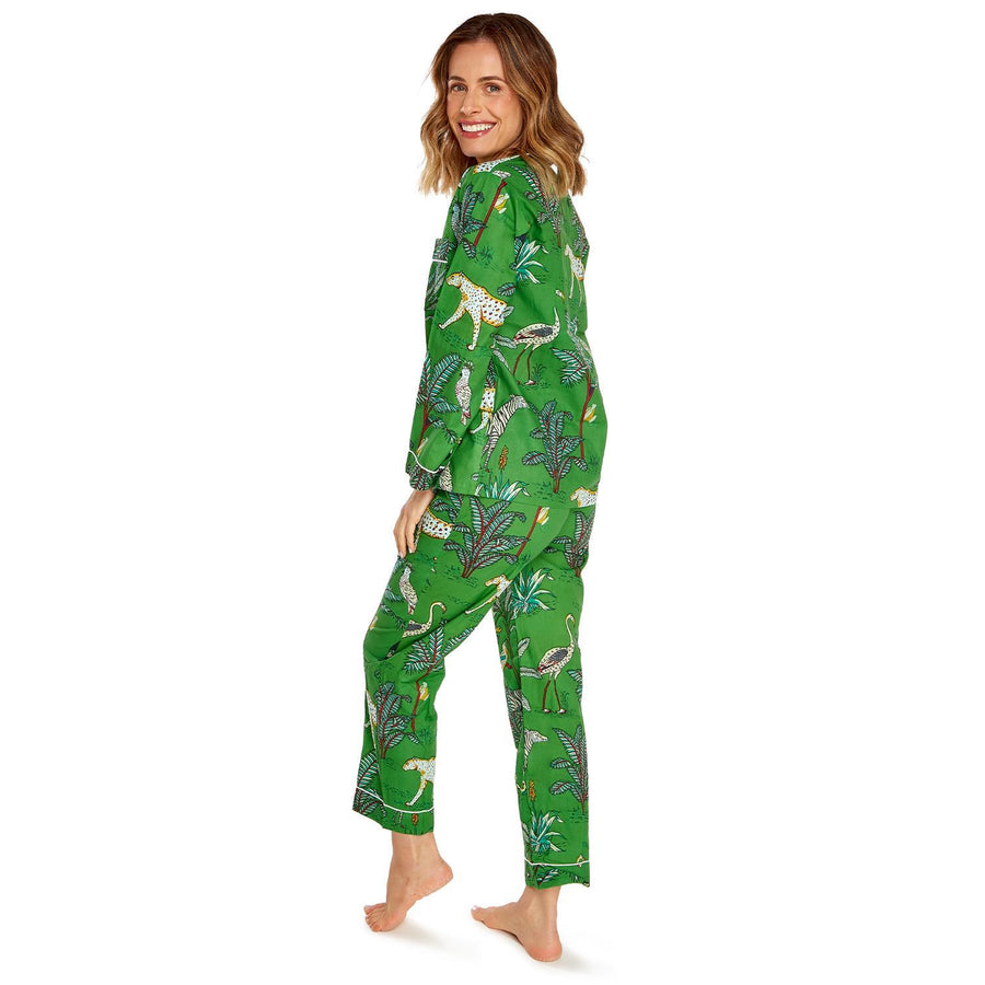 Twos Company Cotton Printed Pajamas