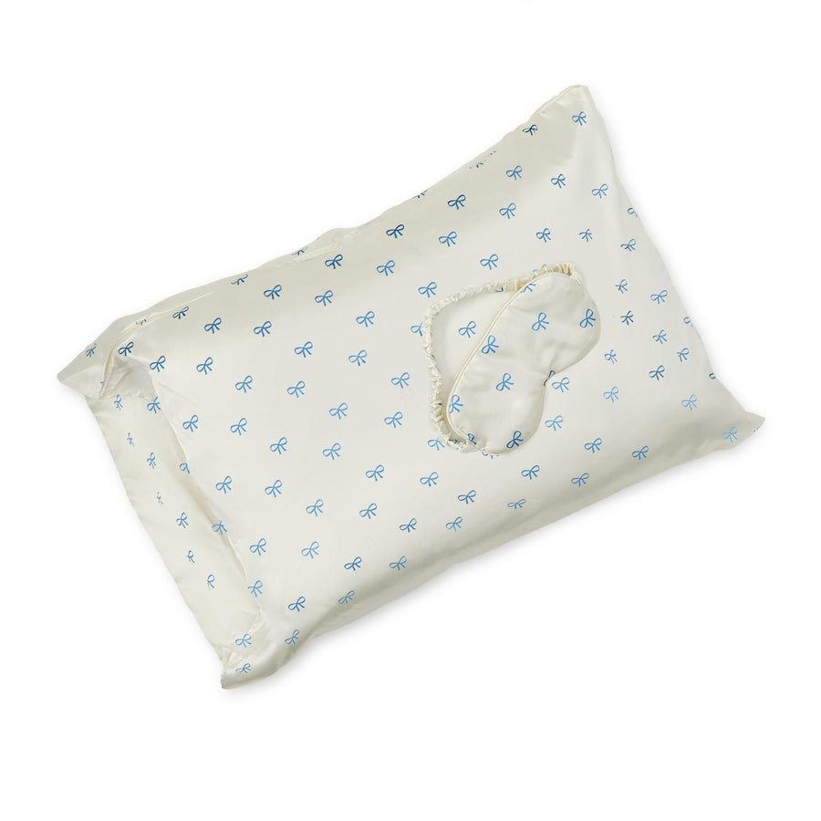 Two's Company | Pillowcase and Eye Mask Set