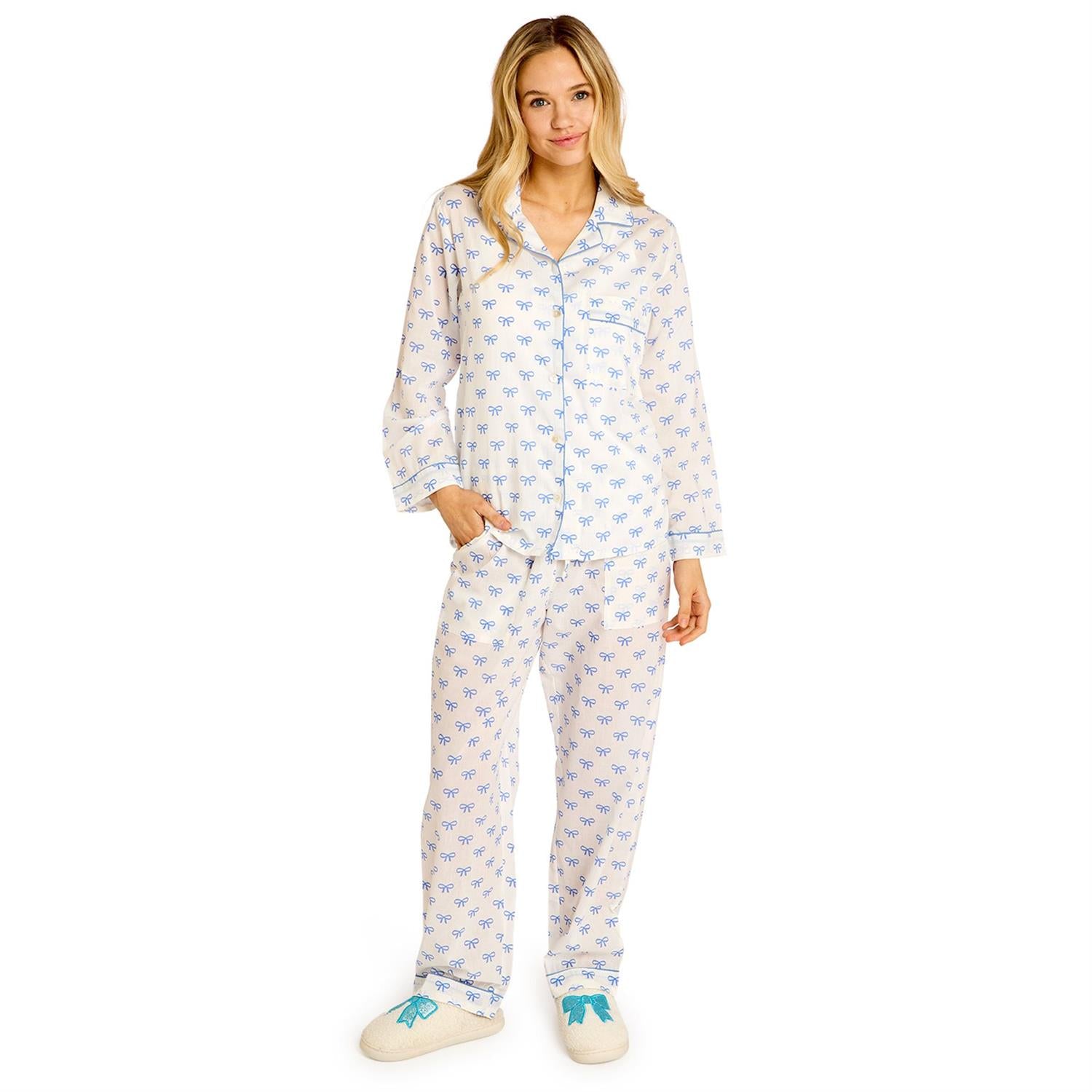 Twos Company | Coquette Bow Pajama Set