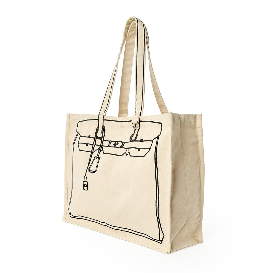 Tote de Luxe Cotton Canvas Tote