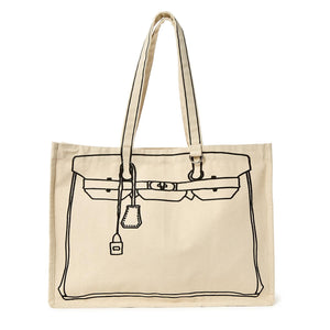Tote de Luxe Cotton Canvas Tote