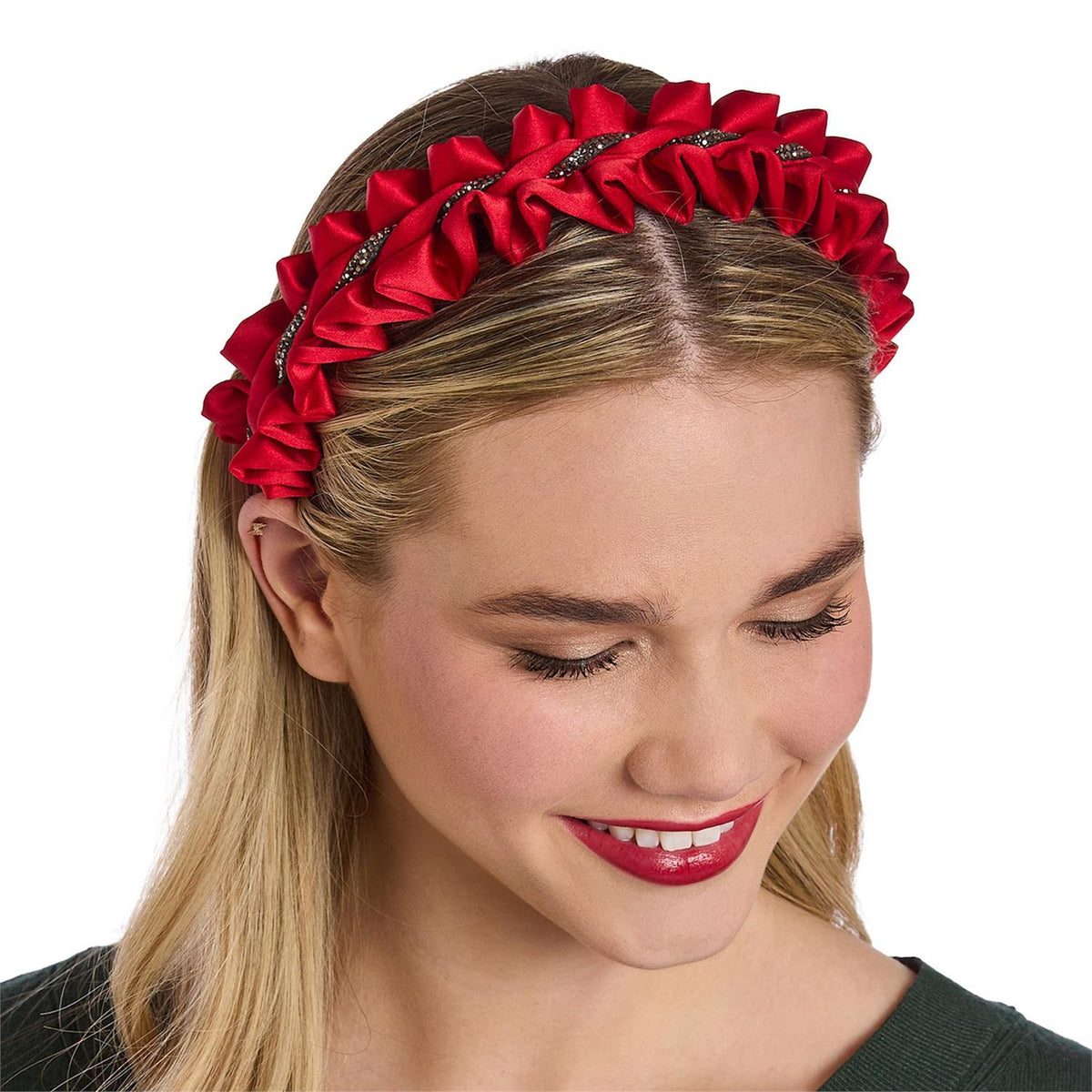Satin Holiday Headbands