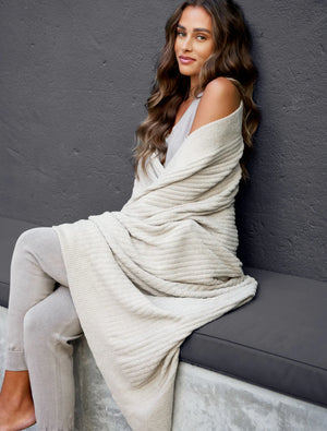 Barefoot Dreams | CozyChic Lite Ribbed Throw