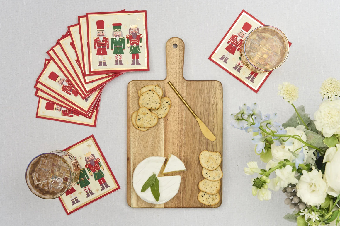 Sophistiplate | Nutcracker Cutting Board and Napkin Kit