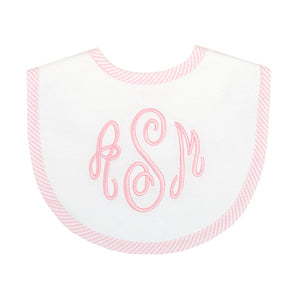 3 Marthas | Seersucker Stripe Basic Bib