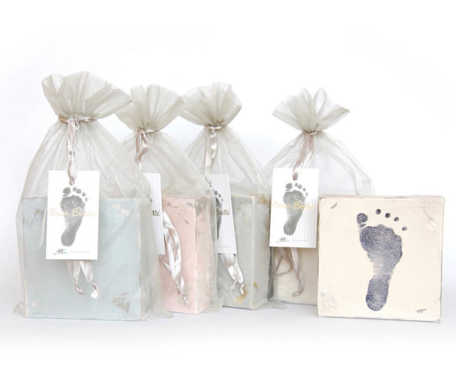 Baby Footprint Stamp Kit