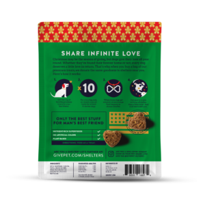 GIVEPET | Ginger Bone House Holiday Dog Treats