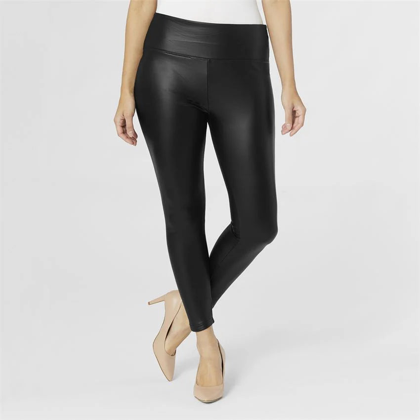 Coco + Carmen | Alexi Faux Leather Legging Black