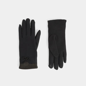 Coco+ Carmen |  Houndstooth Bow Touchscreen Gloves