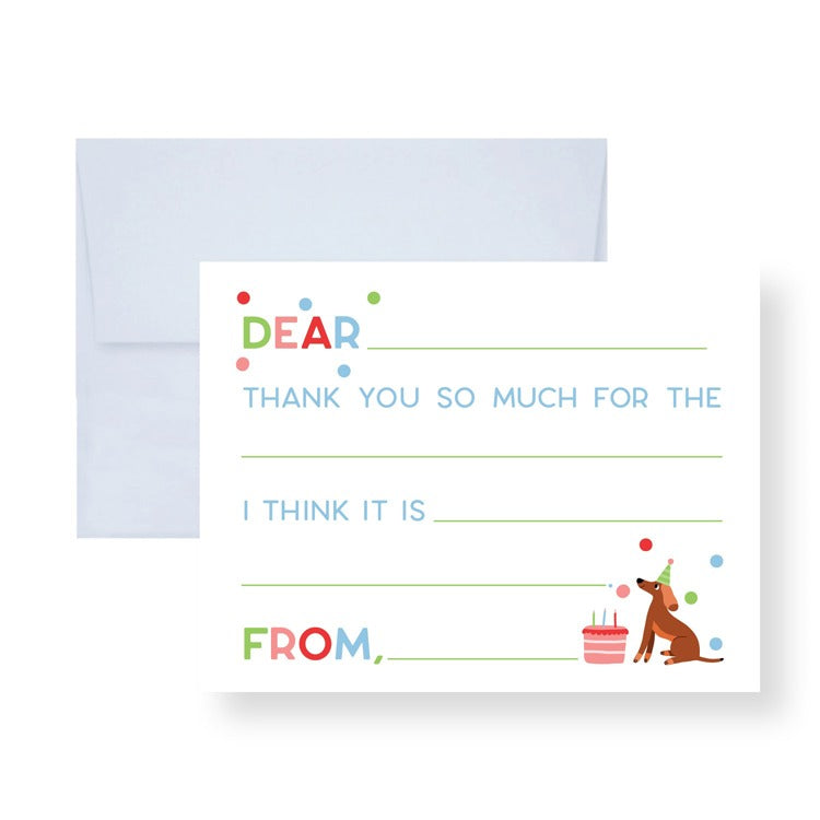 Kramer Drive Fill In Note Card Set