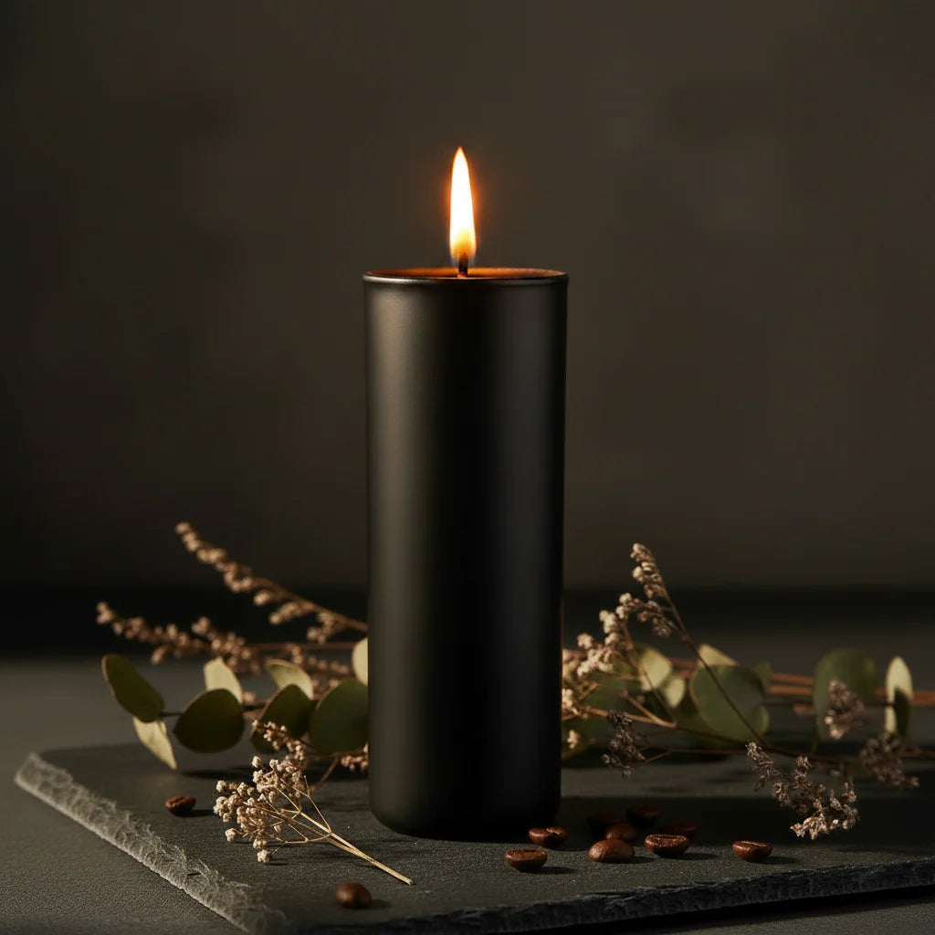 Mixture Man Votive Candle - Cobalt