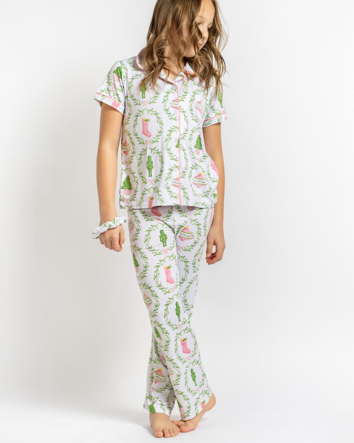Nutcracker Trellis Girl's Sleep Pants Set