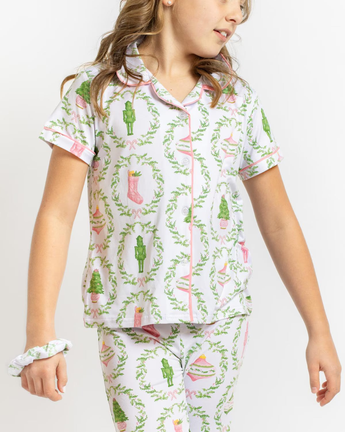 Nutcracker Trellis Girl's Sleep Pants Set