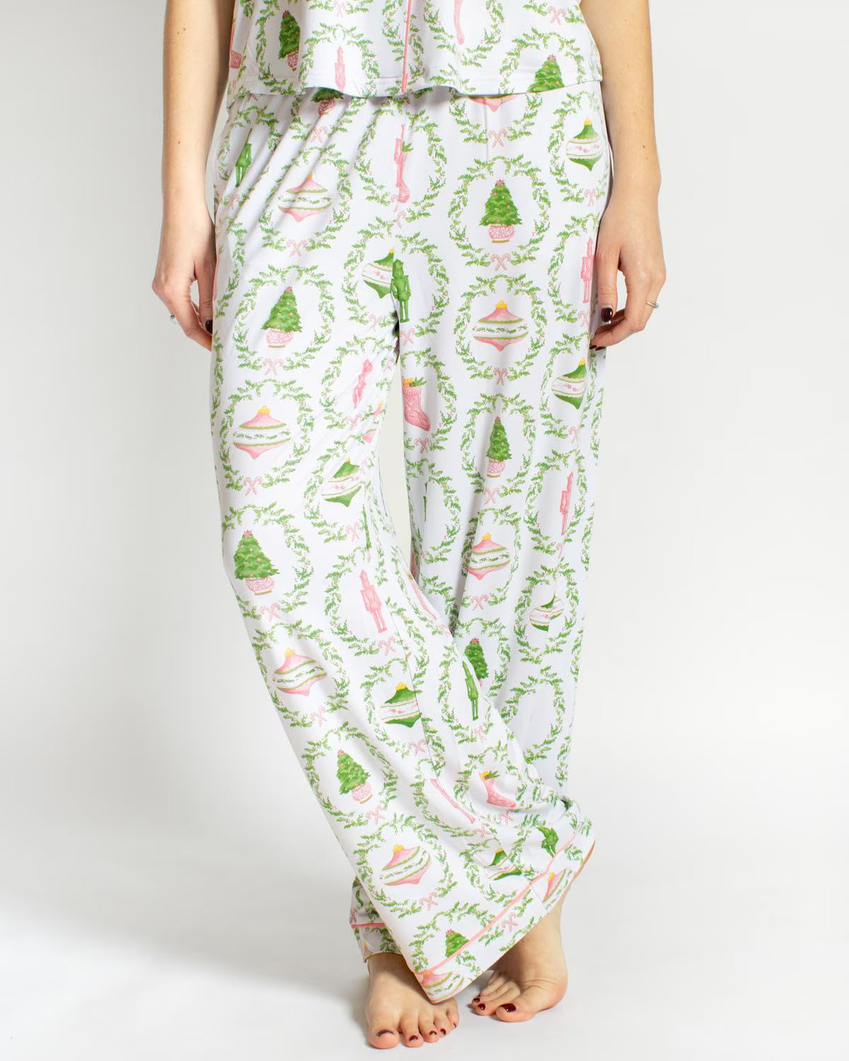 Nutcracker Trellis Christmas Pajamas Pants